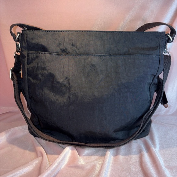 Kipling Tasmo Medium Shoulder Bag – Black – Monkey Charm - Picture 5 of 8